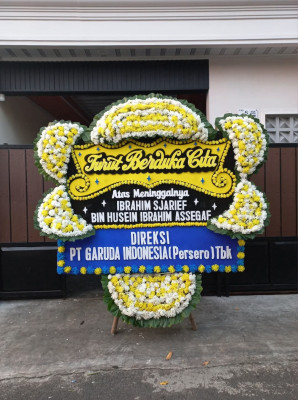 Papan Bunga Duka di Gandu Wetan
