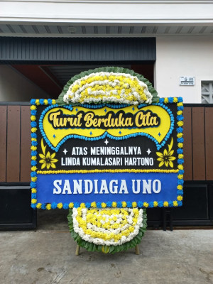 Papan Bunga Duka di Gandu Wetan
