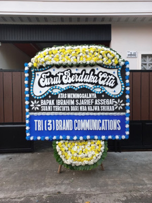 Papan Bunga Duka di Gandu Wetan